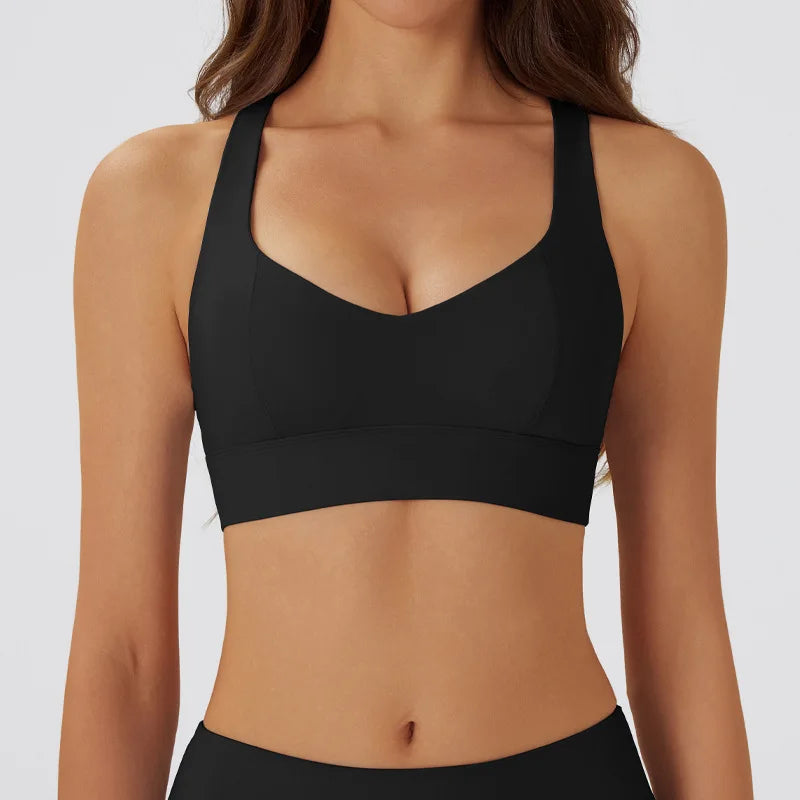 Removable Pad Halter Bra