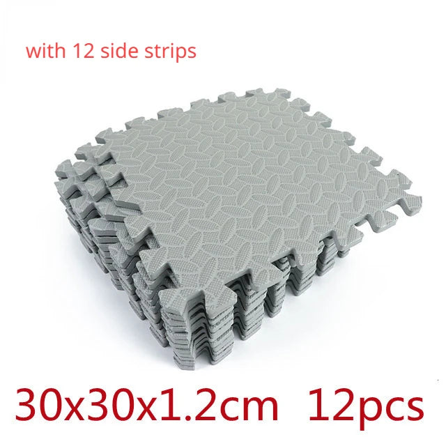 12-Piece EVA Floor Mats