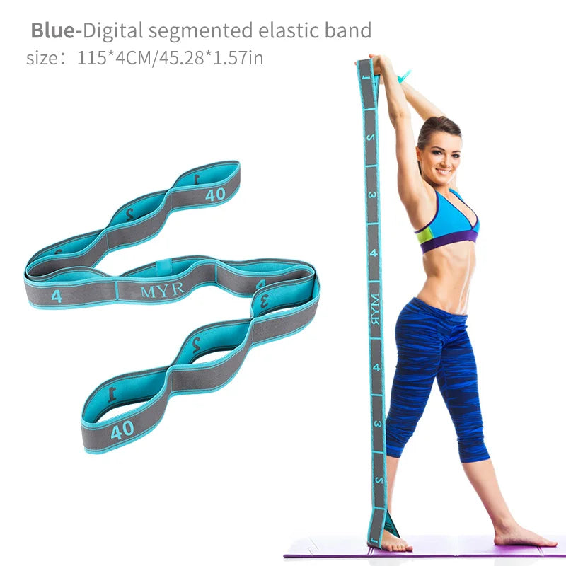 Looped Yoga Stretch Strap