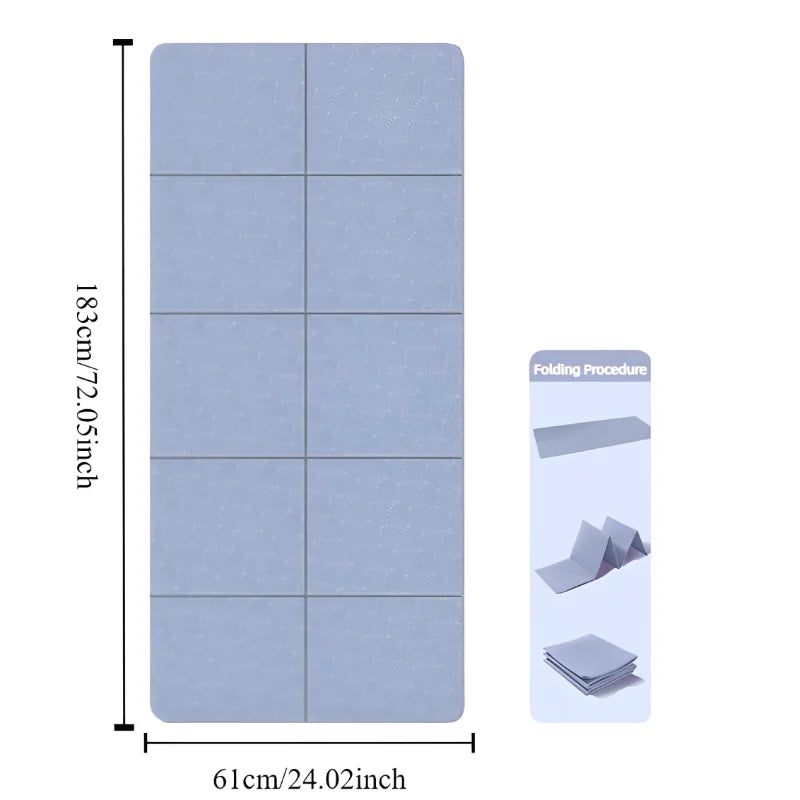 Foldable Eco Yoga Mat