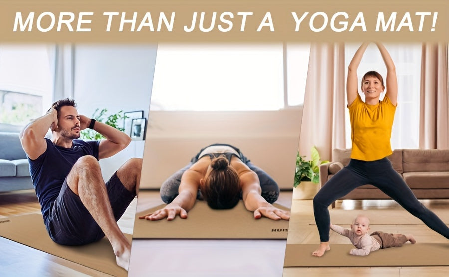 Foldable Cork Yoga Mat 5mm