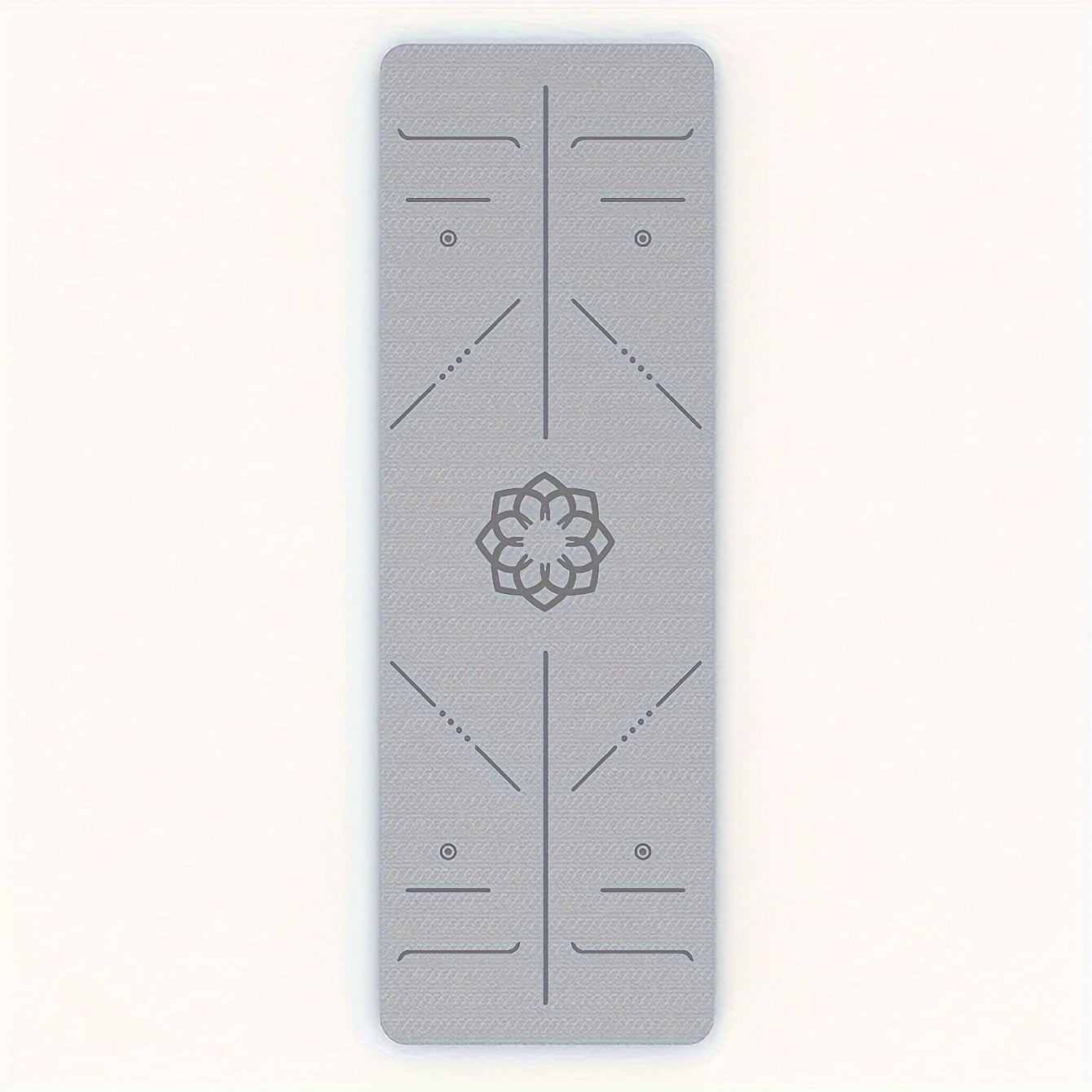 TPE Alignment Yoga Mat