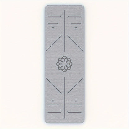 TPE Alignment Yoga Mat