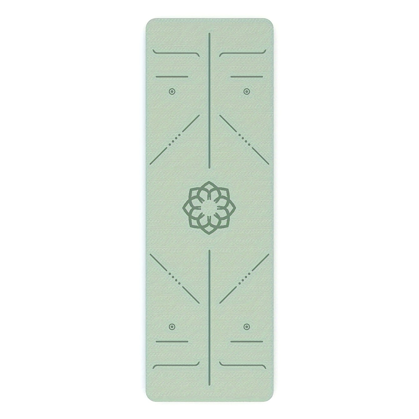 TPE Alignment Yoga Mat