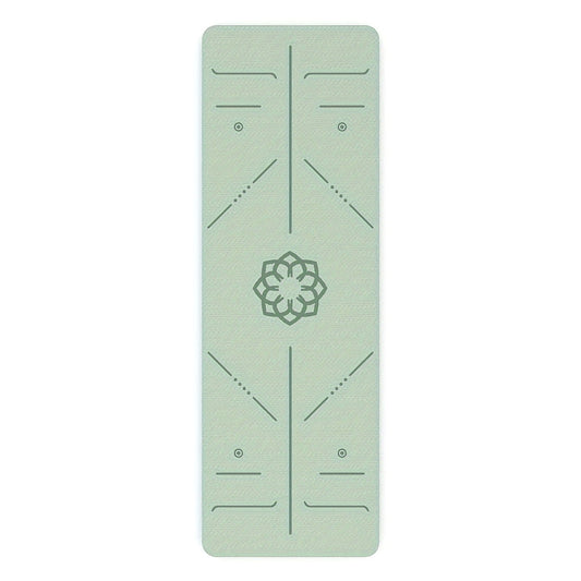 TPE Alignment Yoga Mat
