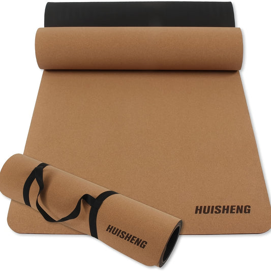 Foldable Cork Yoga Mat 5mm