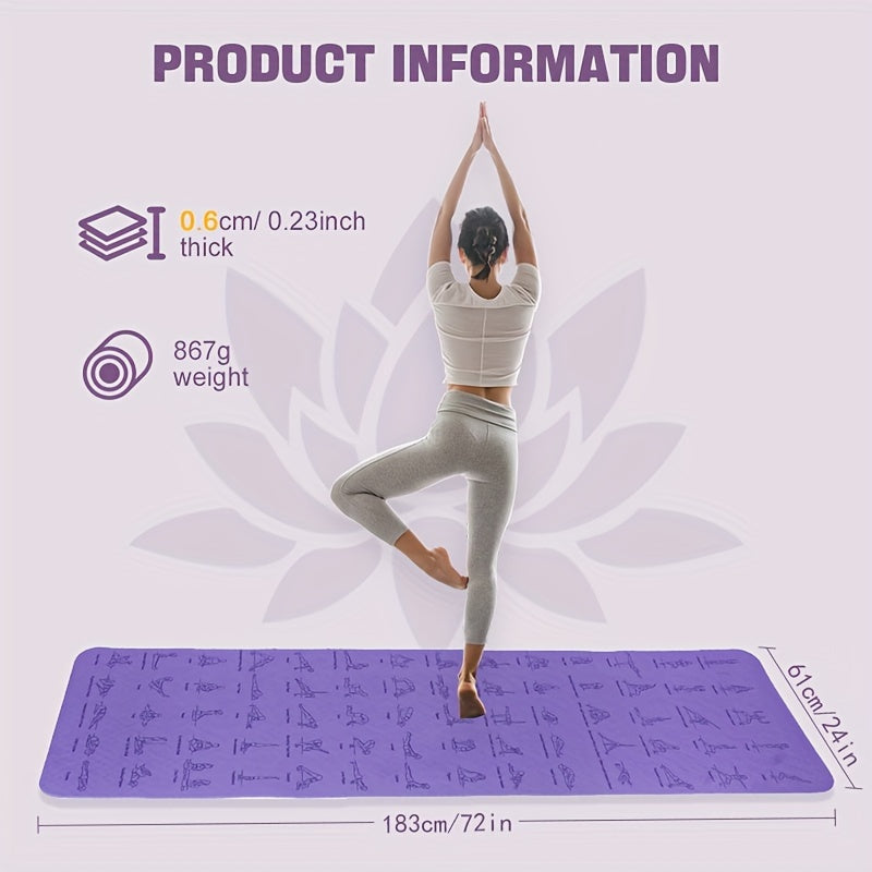 6mm High-Density Yoga Mat