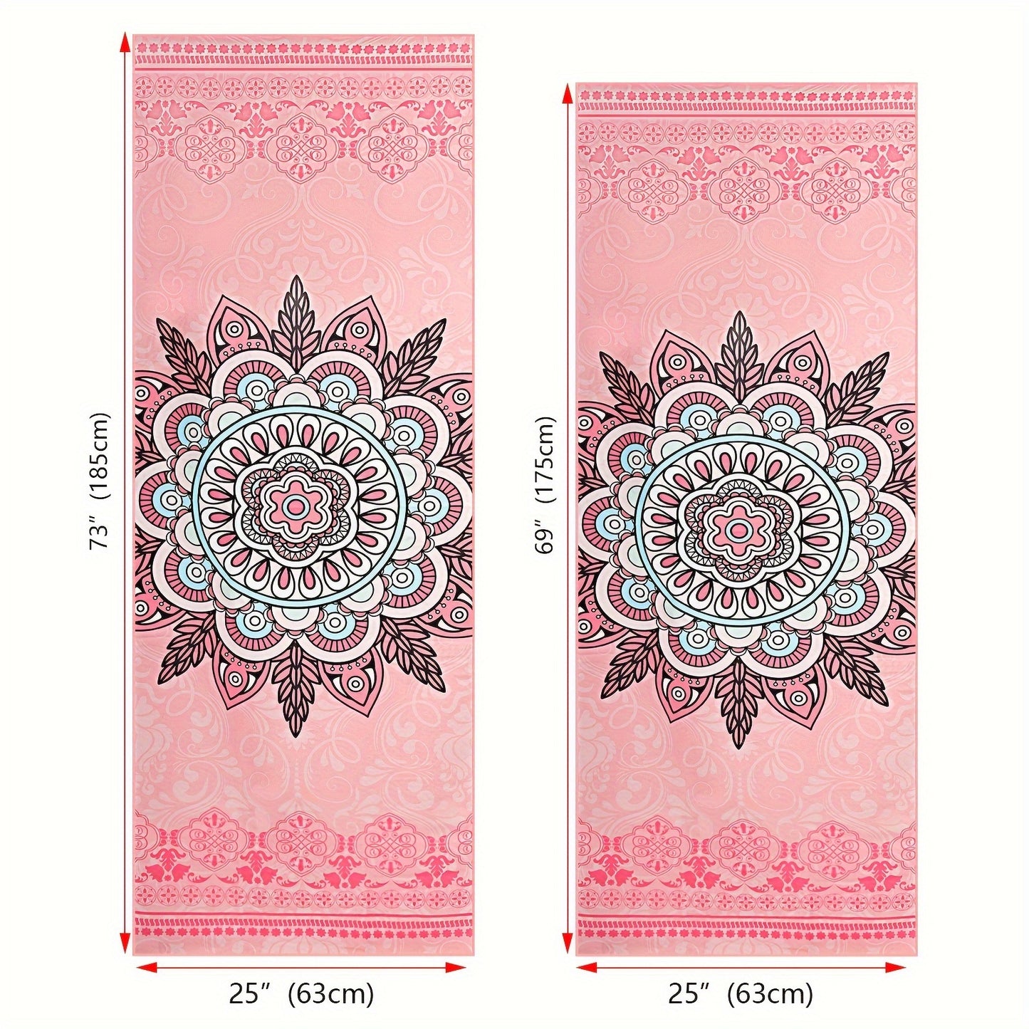 Microfiber Non-Slip Mat Towel