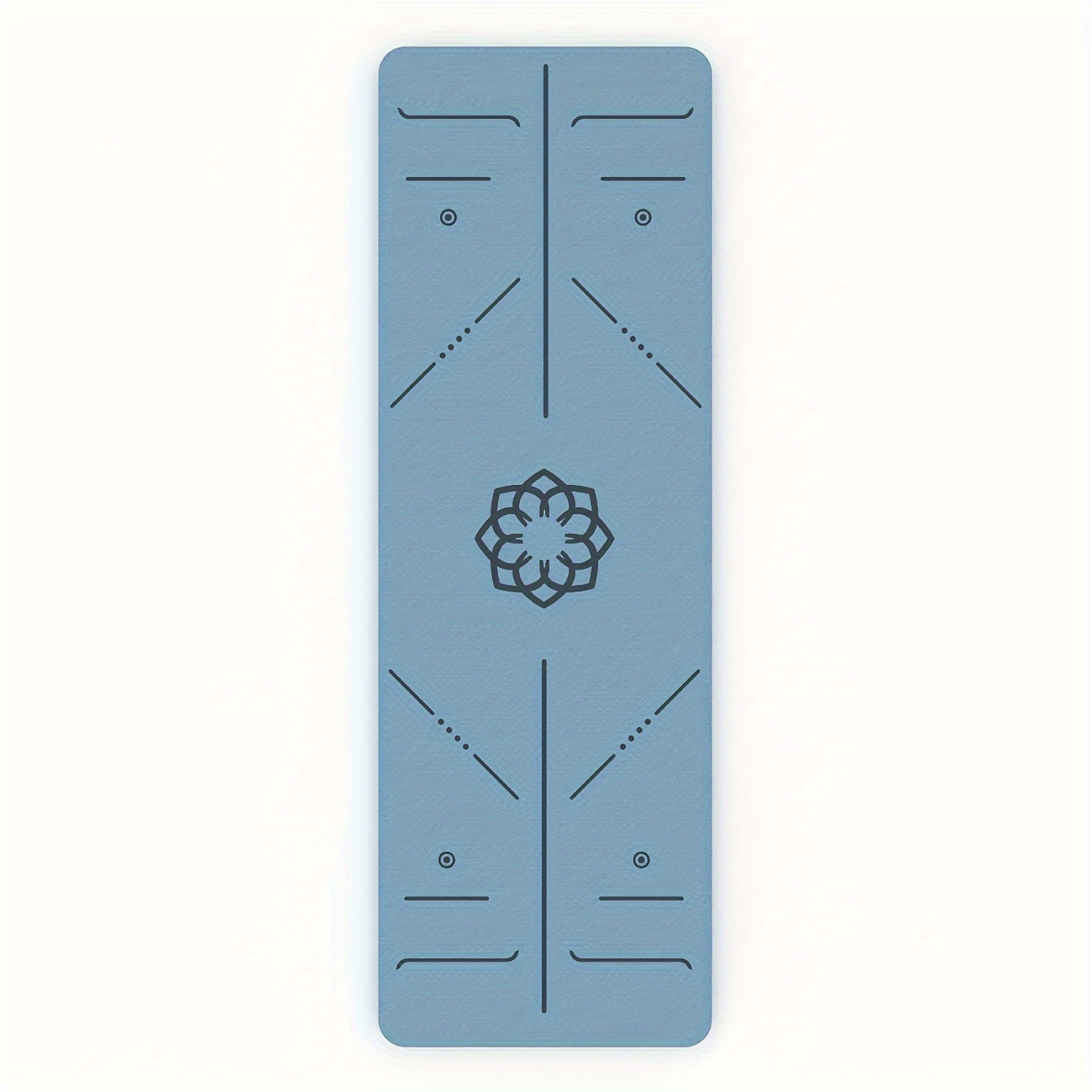 TPE Alignment Yoga Mat
