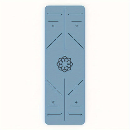 TPE Alignment Yoga Mat