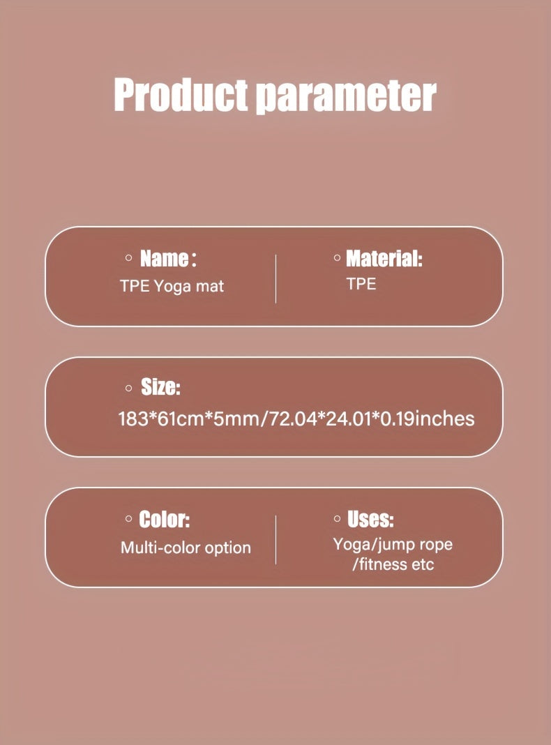 TPE Training Yoga Mat