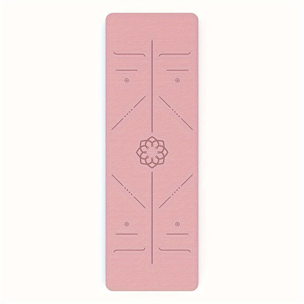 TPE Alignment Yoga Mat