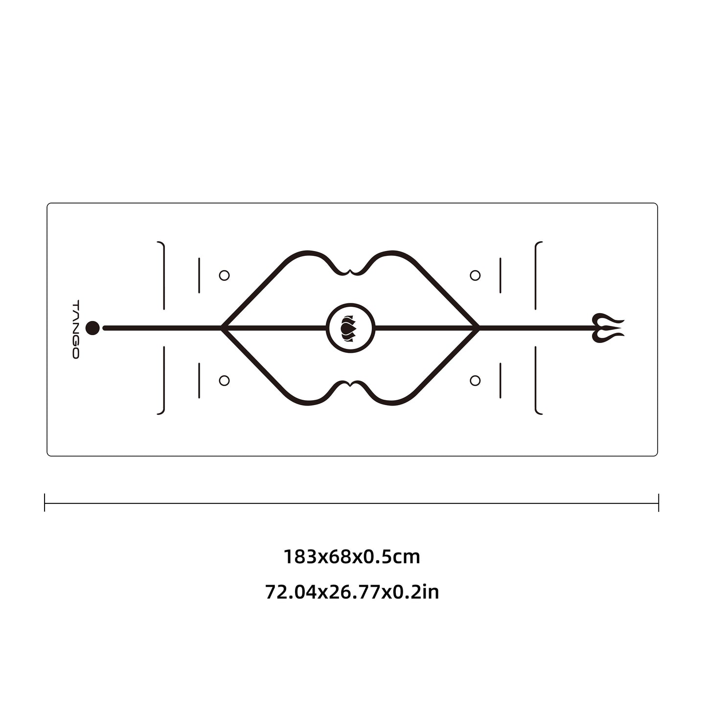Extra-Wide PU Rubber Mat
