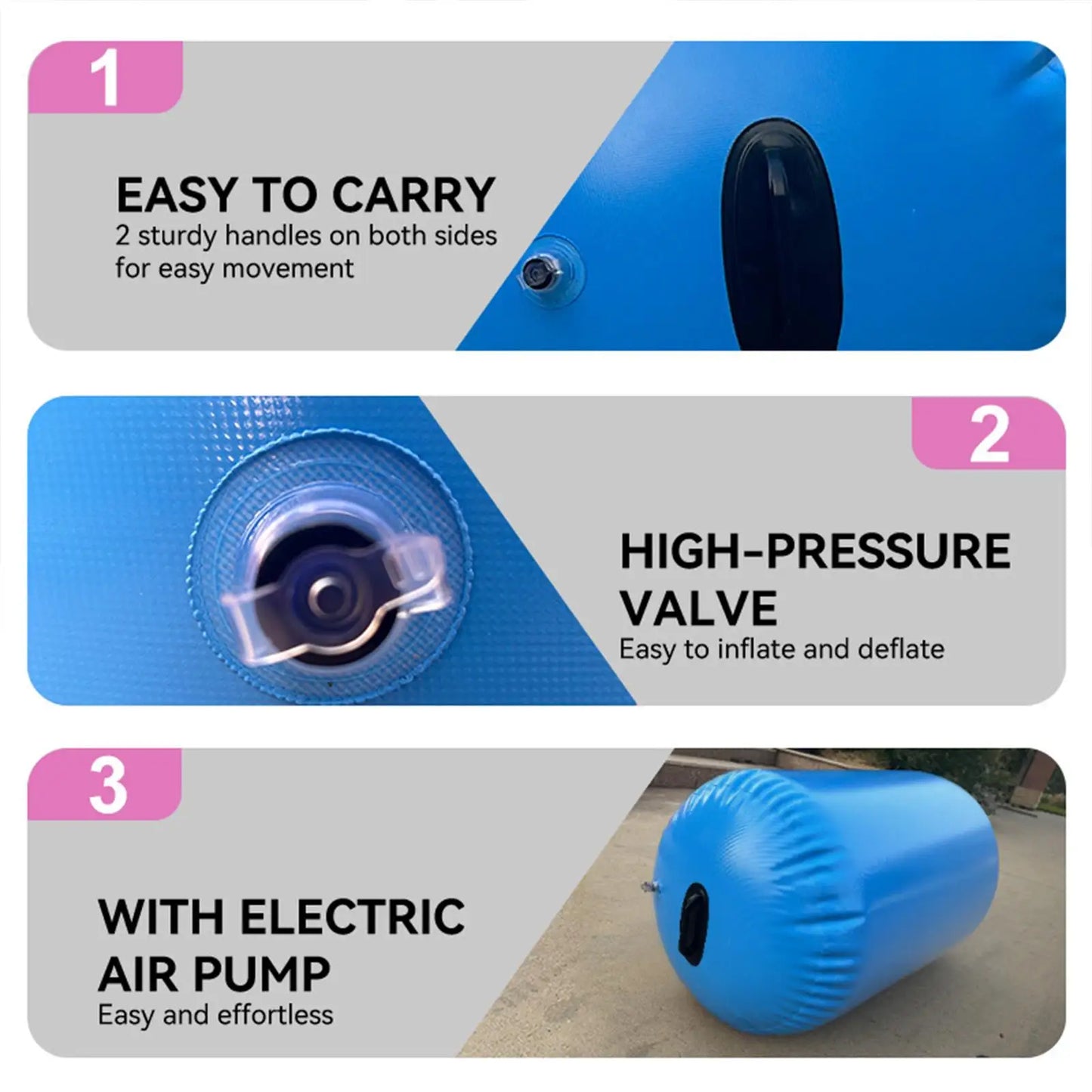 Inflatable Gym Barrel Roller