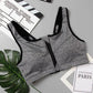 Zipper Shockproof Sports Bra