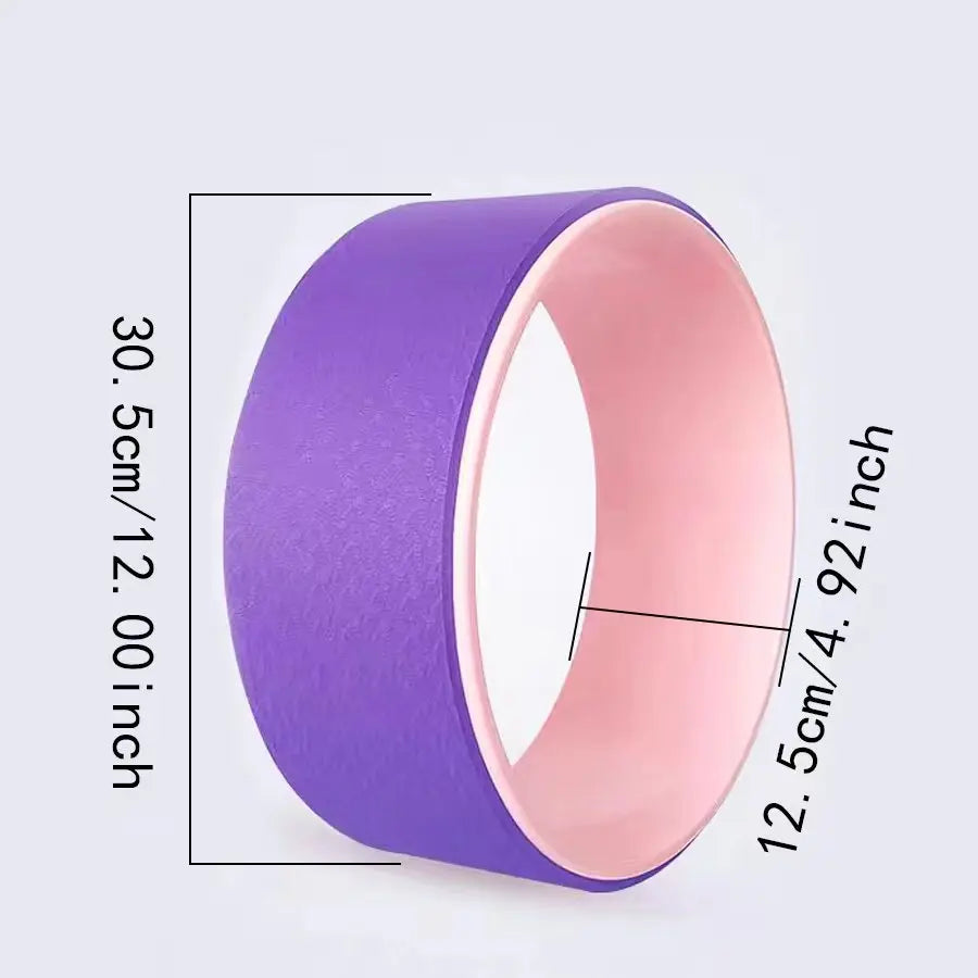 Open-Back Yoga Wheel