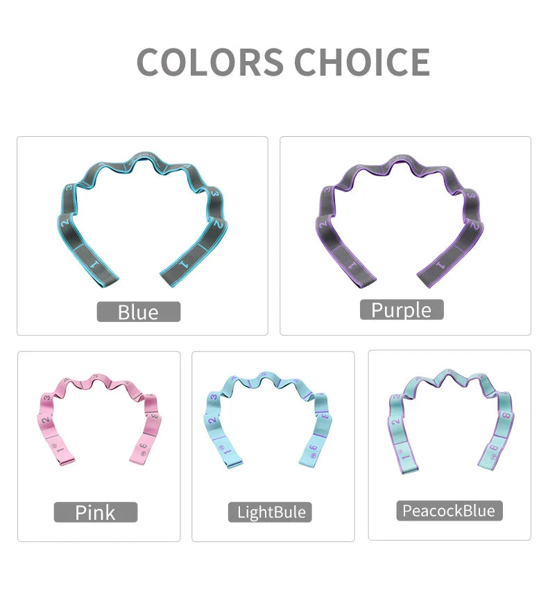 Looped Yoga Stretch Strap