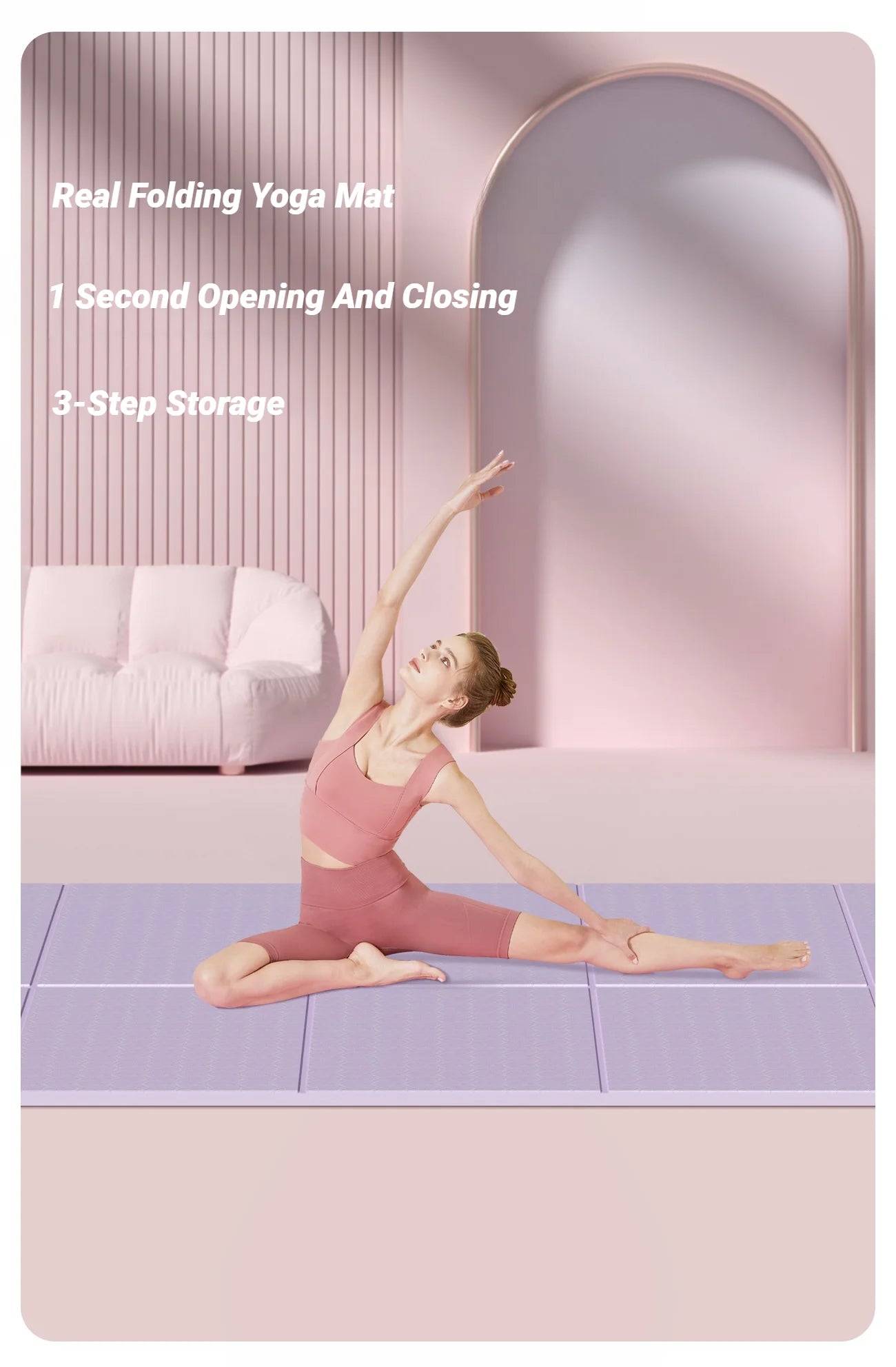 Foldable Eco Yoga Mat