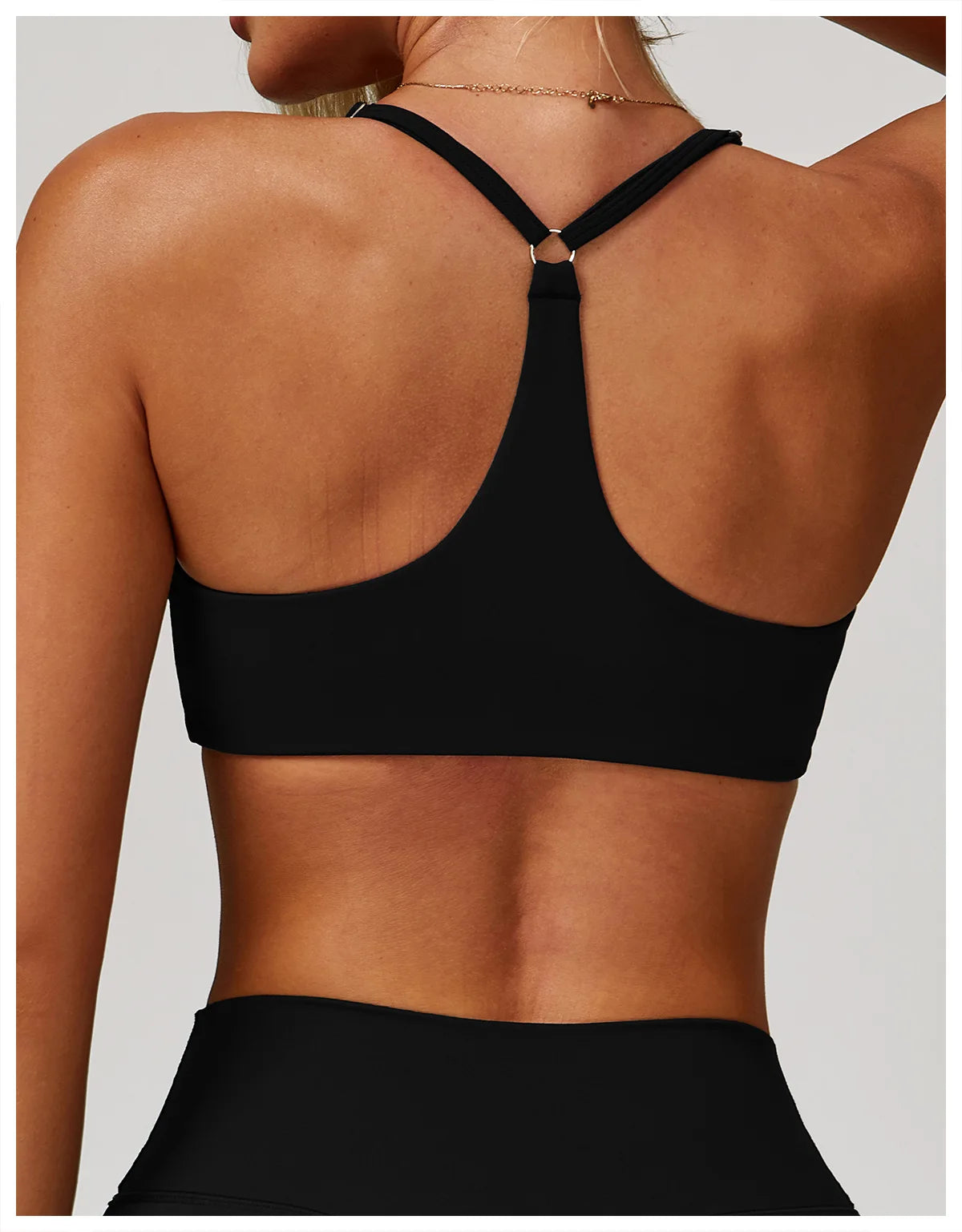 Cross-Back Breathable Yoga Bra