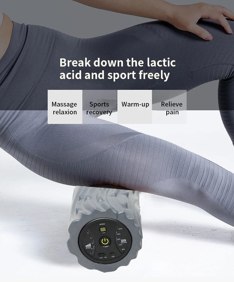 Electric Vibrating Foam Roller