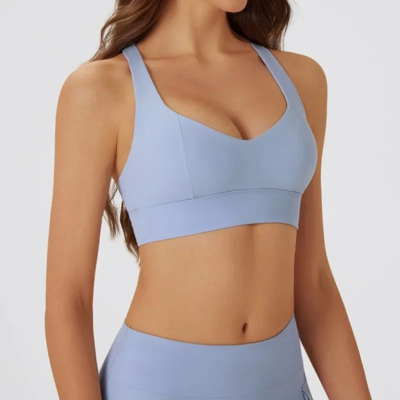 Removable Pad Halter Bra