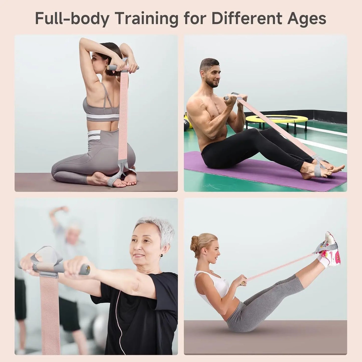 Sit-Up Pull Rope Band