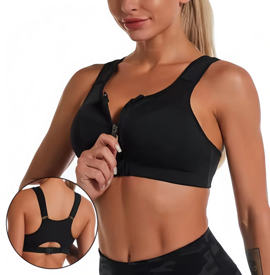 Deep-U Support Yoga Bra