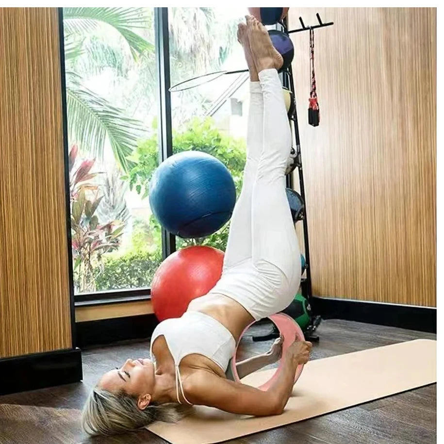 Open-Back Yoga Wheel