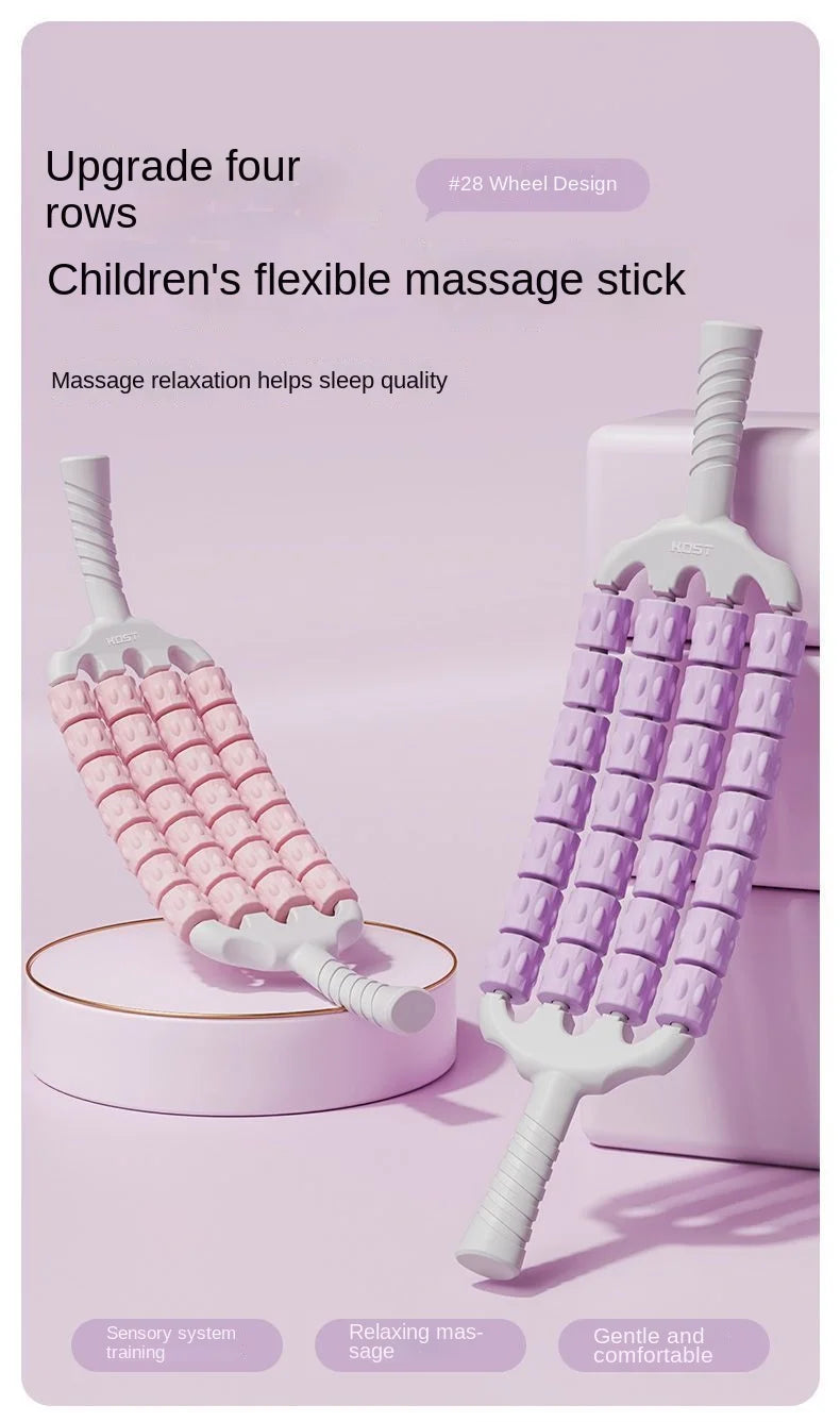 Portable Knobbed Muscle Roller