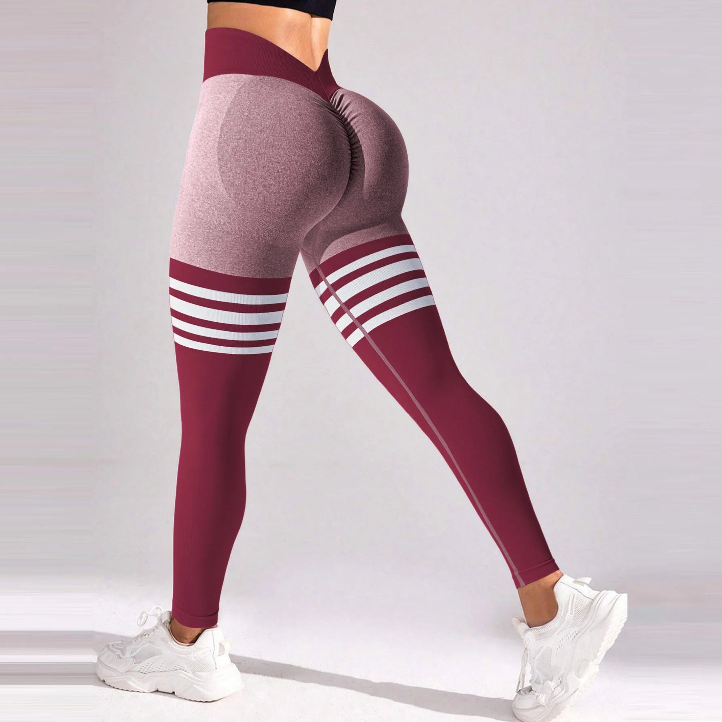 V-Back Scrunch Leggings