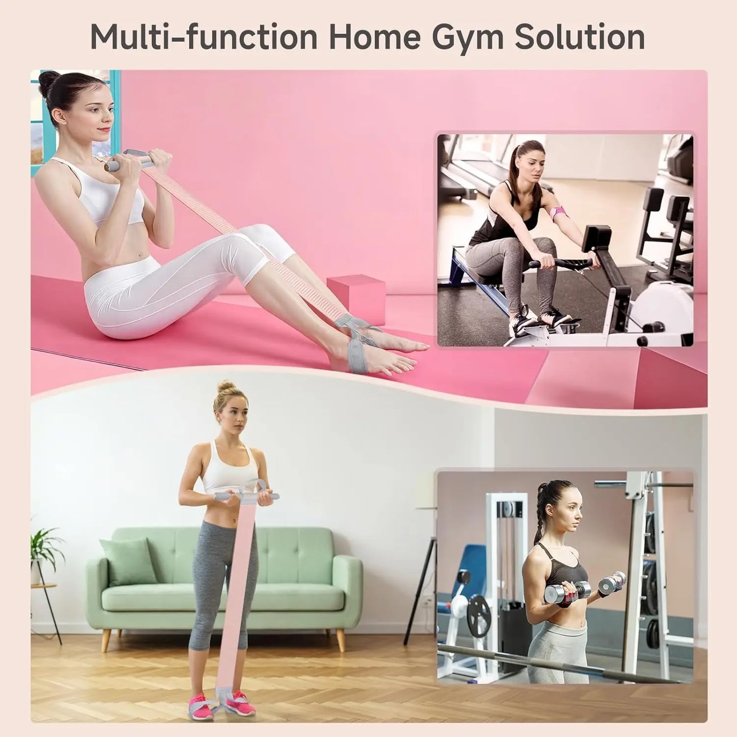 Sit-Up Pull Rope Band