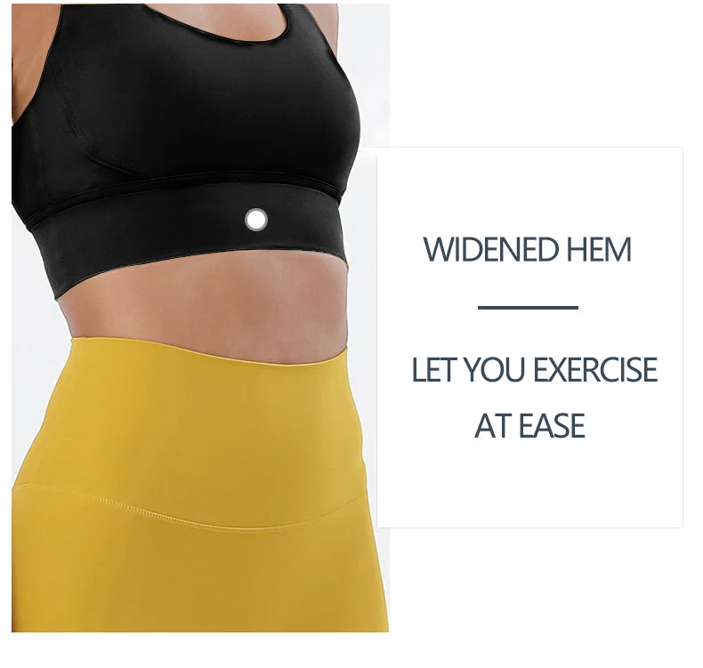 Racerback Nylon Yoga Bra