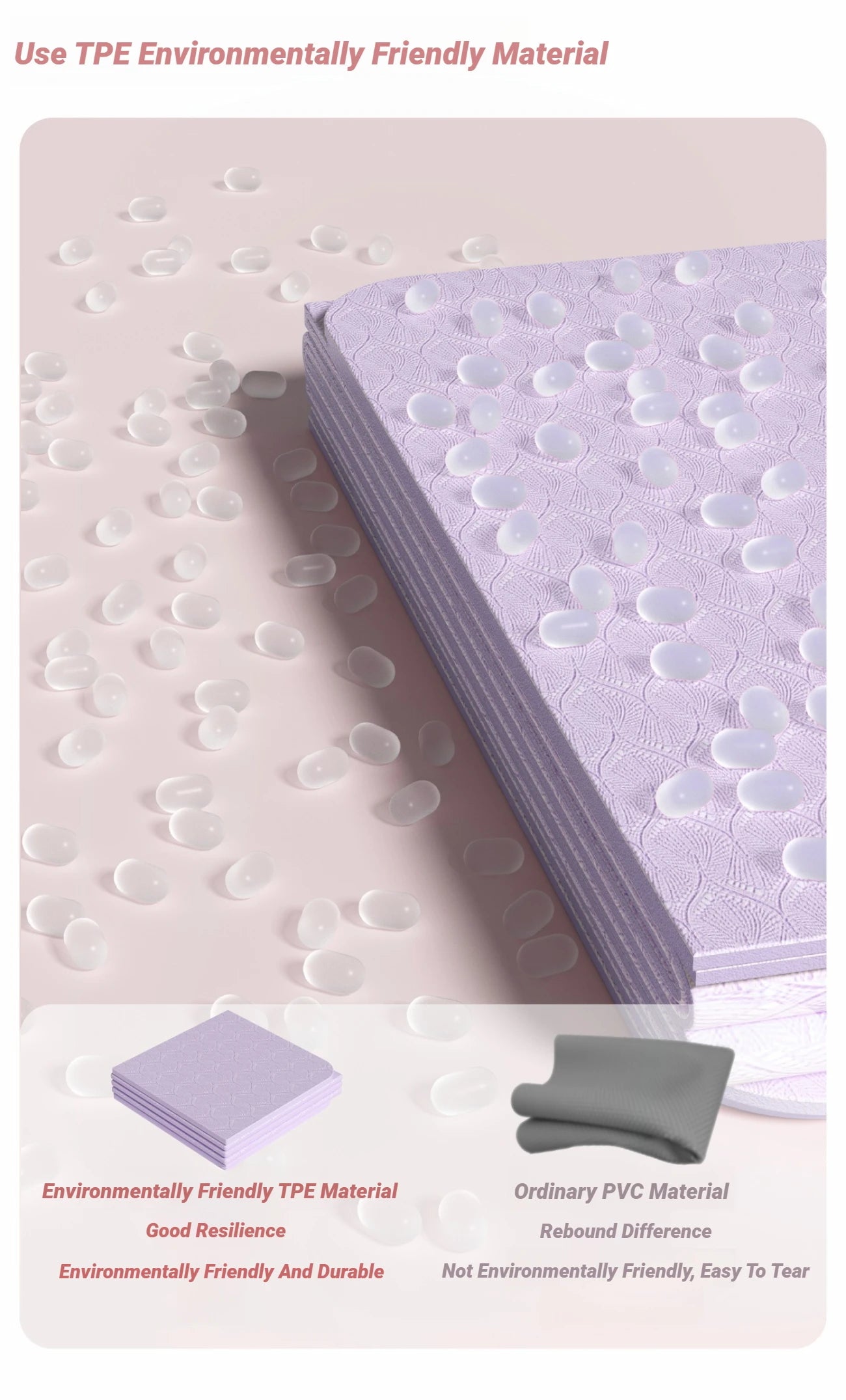 Foldable Eco Yoga Mat