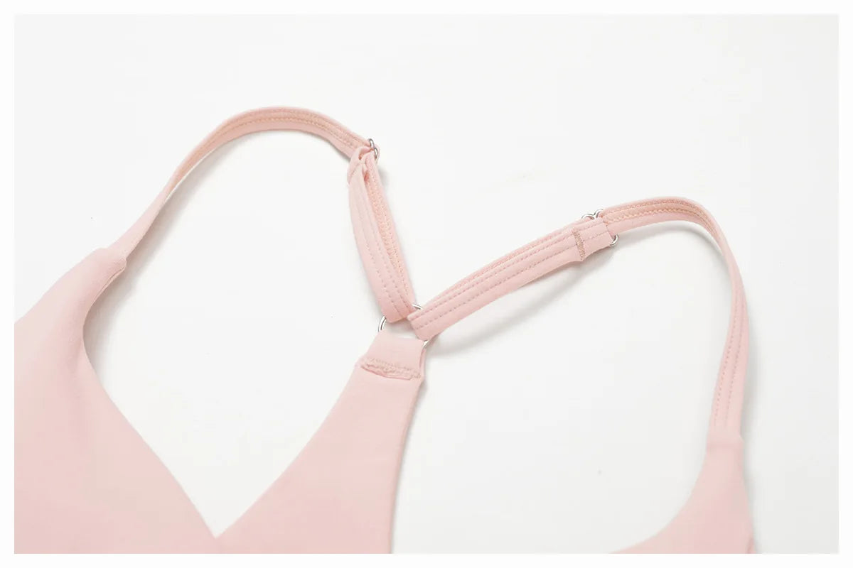 Cross-Back Breathable Yoga Bra