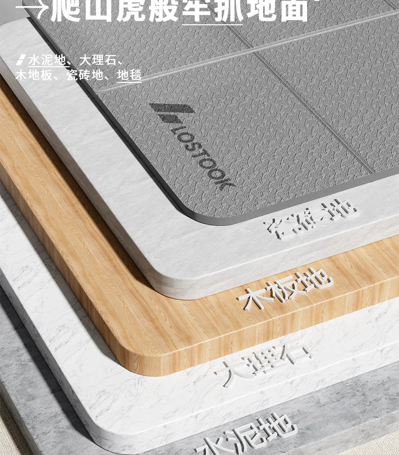 Extra-Wide Quiet Yoga Mat