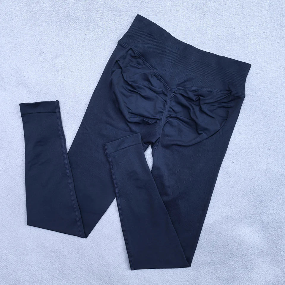 Low-Ribbed Seamless Leggings