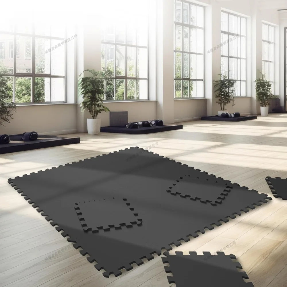 EVA Interlocking Gym Tiles