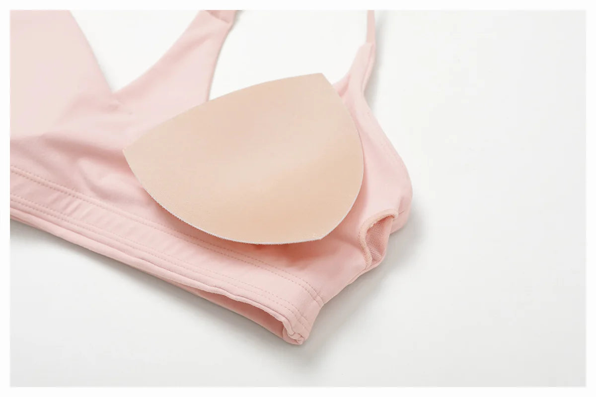 Cross-Back Breathable Yoga Bra