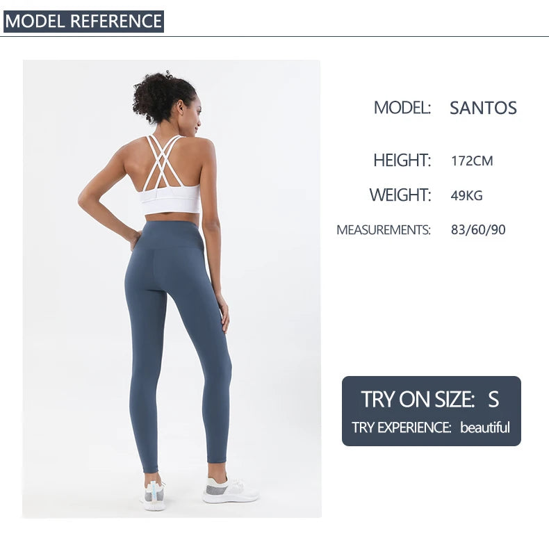 Racerback Nylon Yoga Bra