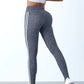 Striped Hip-Lift Leggings