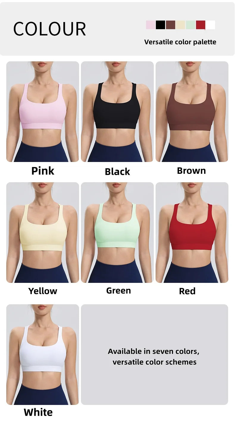Quick-Dry Seamless Yoga Bra
