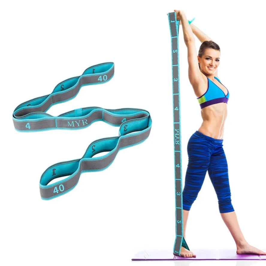 Looped Yoga Stretch Strap