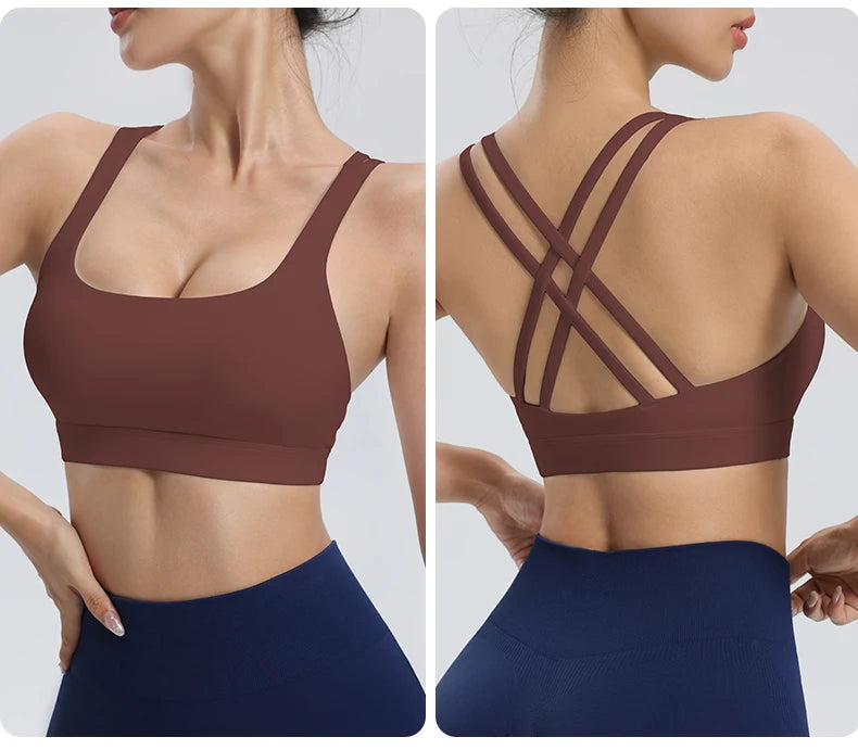 Quick-Dry Seamless Yoga Bra