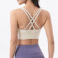 Racerback Nylon Yoga Bra