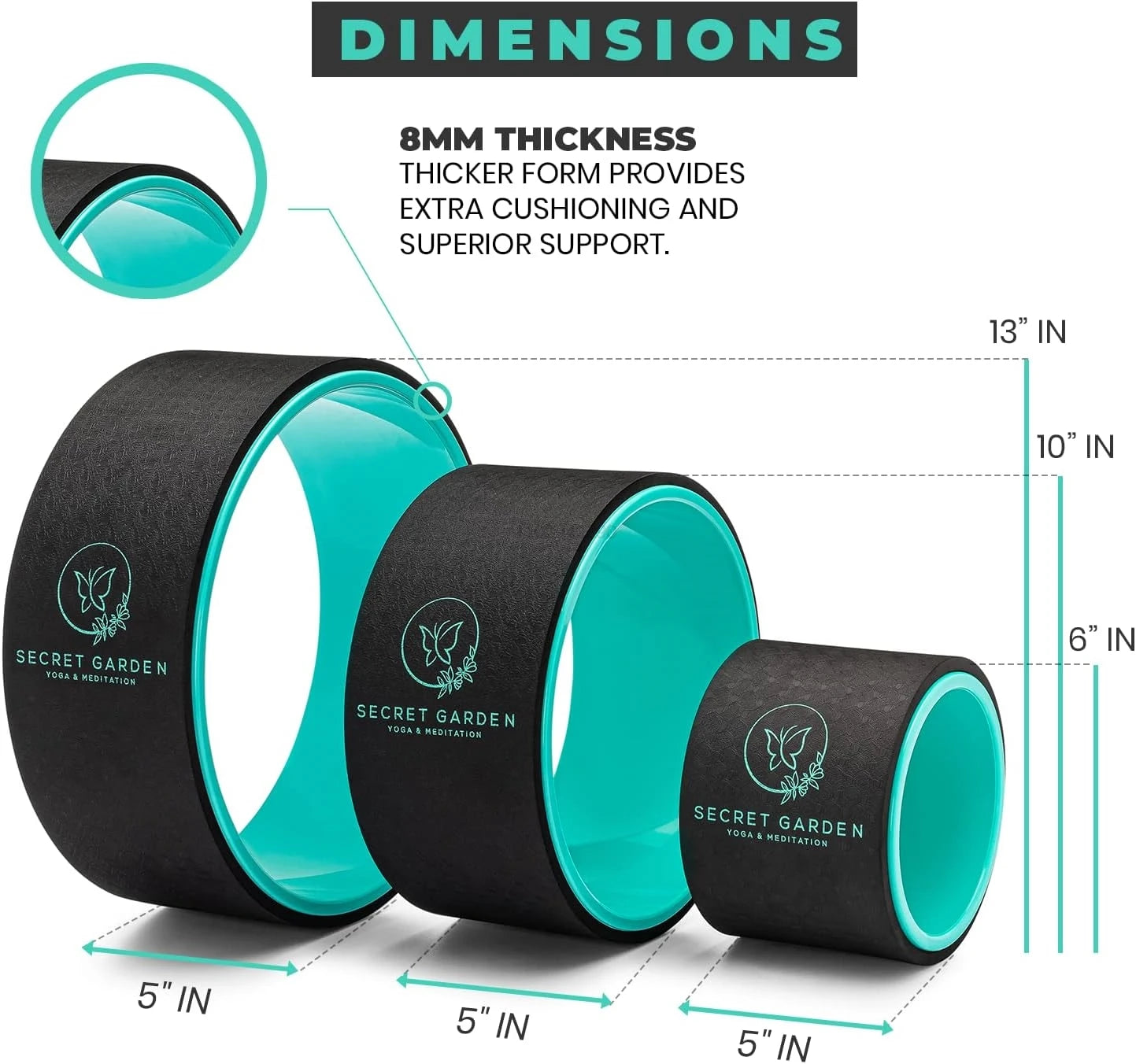 Premium Backbend Yoga Wheel