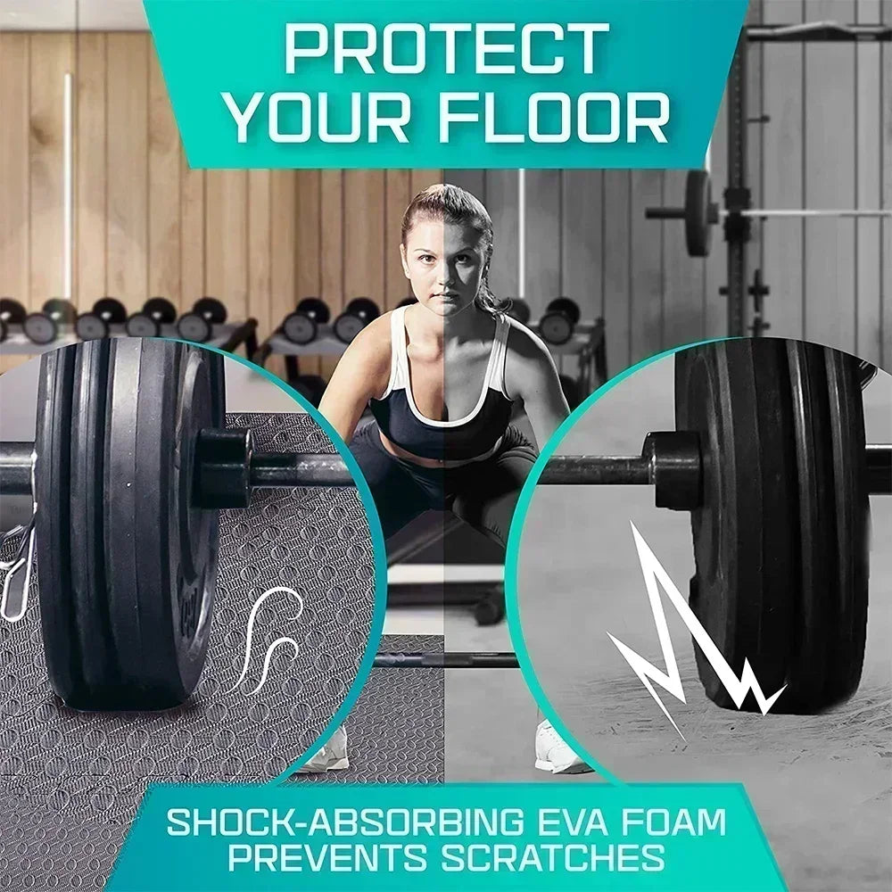 EVA Interlocking Gym Tiles
