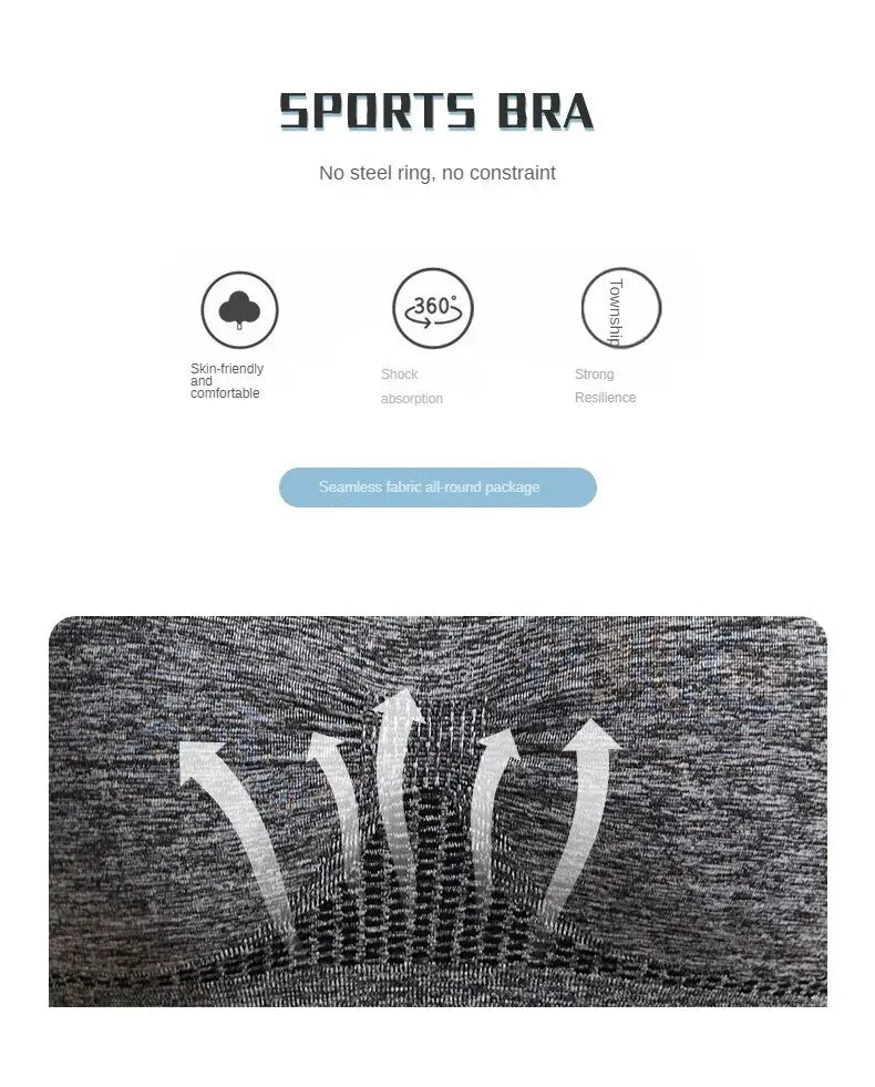 Backless Low-Impact Yoga Bra