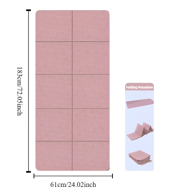 Foldable Eco Yoga Mat