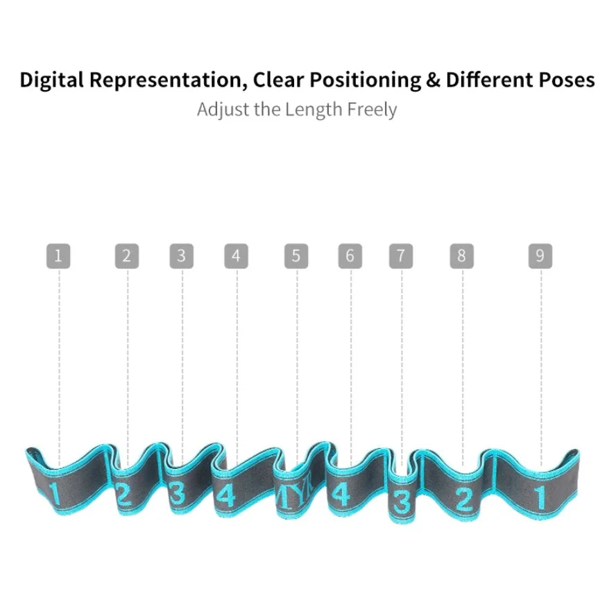 Looped Yoga Stretch Strap