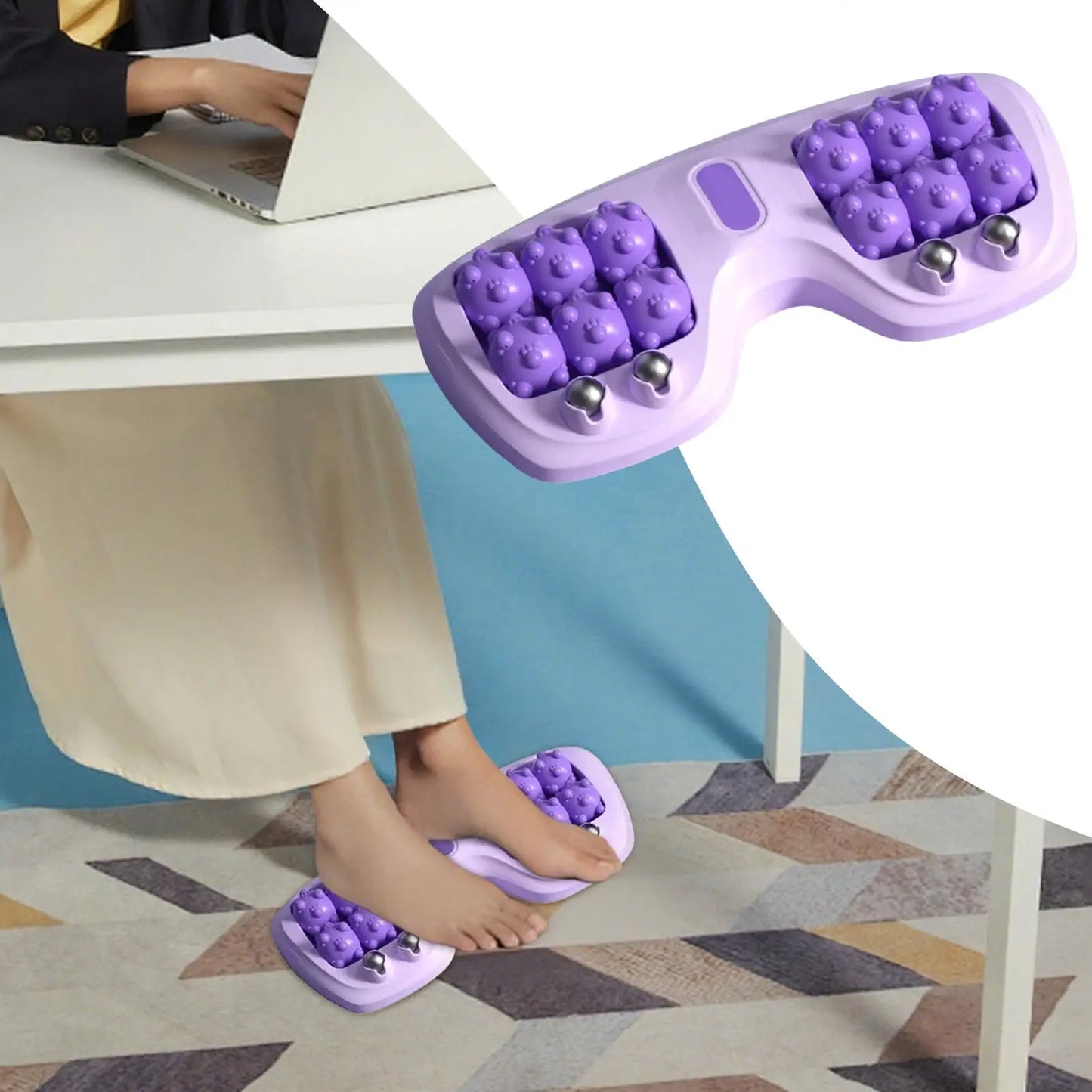 Dual Foot Massage Roller